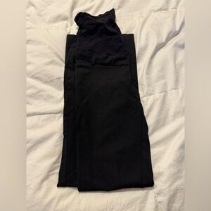 Motherhood Elegant Black Dress Pants